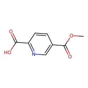 5-(Methoxycarbonyl)pyridine-2-carboxylic acid structure