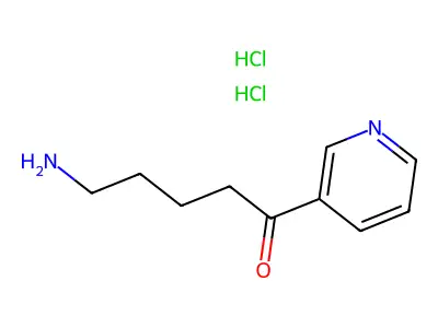 5-Amino-1-pyridin-3-ylpentan-1-one structure