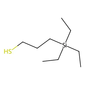 1-Propanethiol, 3-(triethylsilyl)-(6CI,9CI) structure