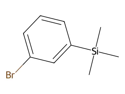 (3-Bromophenyl)trimethylsilane structure