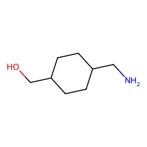 Cyclohexanemethanol, 4-(aminomethyl)- structure