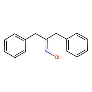 1,3-Diphenylacetone oxime structure