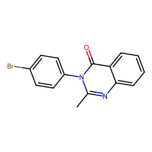3-(4-Bromophenyl)-2-methyl-3,4-dihydroquinazolin-4-one structure