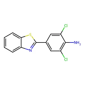 4-(1,3-Benzothiazol-2-yl)-2,6-dichloroaniline structure