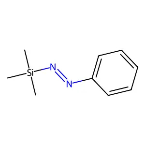 Diazene,phenyl(trimethylsilyl)- structure