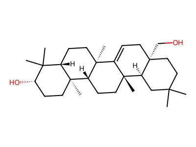 杨梅萜二醇 structure