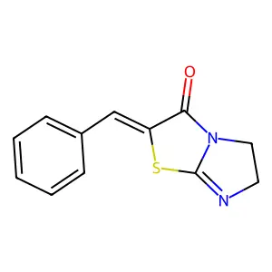 2-Benzylidene-5,6-dihydroimidazo[2,1-b][1,3]thiazol-3-one structure