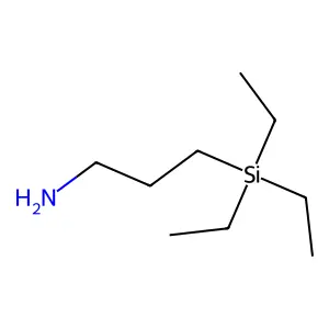 1-Propanamine, 3-(triethylsilyl)- structure