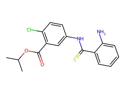 Benzcarbothioanilide deriv. structure