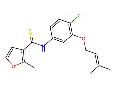 Thiocarboxanilide structure
