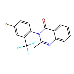 3-(4-Bromo-2-(trifluoromethyl)phenyl)-2-methyl-4(3H)-quinazolinone structure