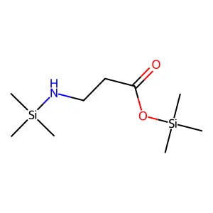 Trimethylsilyl 3-(trimethylsilylamino)propanoate structure