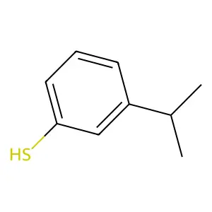 3-Isopropylthiophenol structure