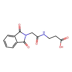 Pht-Gly-Beta-Ala-Oh structure