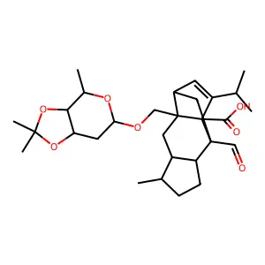 [(3S,5S,8S,9S,10S,13S,14S,16S,17R)-17-acetyl-16-bromo-17-hydroxy-10,13-dimethyl-11-oxo-2,3,4,5,6,7,8,9,12,14,15,16-dodecahydro-1H-cyclopenta[a]phenanthren-3-yl] acetate structure