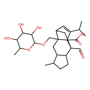 4'-O-demethylsordarin structure