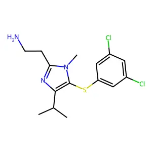 5-[[4-(diethylamino)phenyl]azo]-1,4-dimethyl-1H-1,2,4-triazolium trichlorozincate(1-) structure