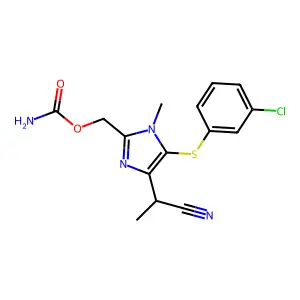 trans-4-Methoxy-4'-nitrostilbene oxide structure