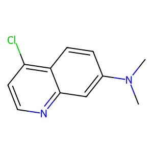 4-chloro-N,N-dimethylquinolin-7-amine structure