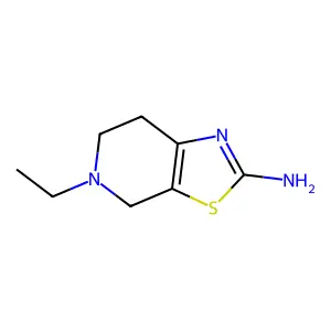 5-Ethyl-4,5,6,7-tetrahydrothiazolo[5,4-c]pyridin-2-amine structure