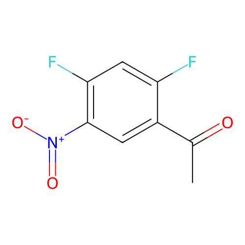 1-(2,4-Difluoro-5-nitrophenyl)ethan-1-one structure