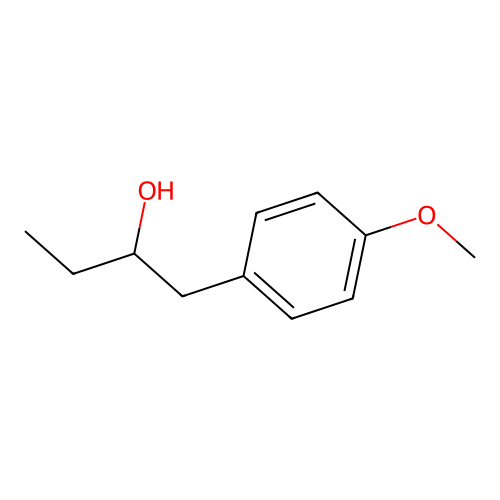 1-(4-Methoxyphenyl)-2-butanol structure
