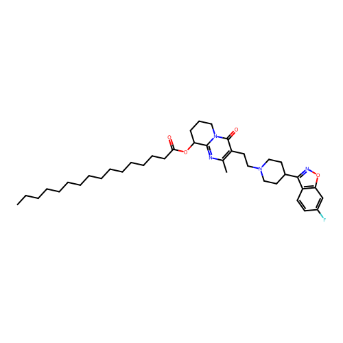 Paliperidone Palmitate structure