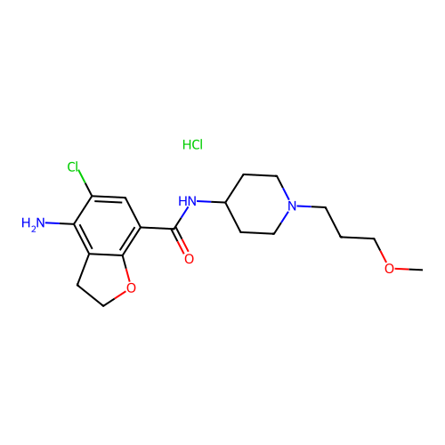 Prucalopride hydrochloride structure