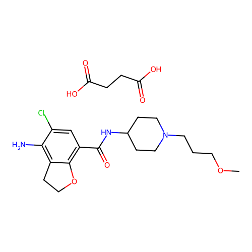 Prucalopride Succinate structure