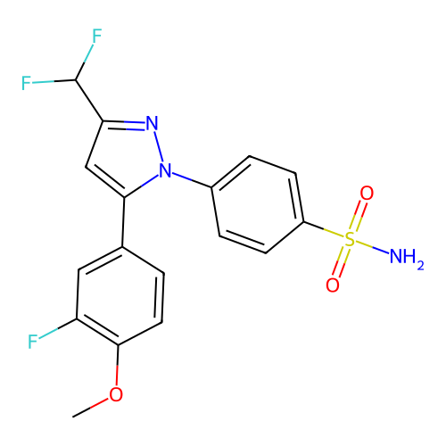 Deracoxib structure