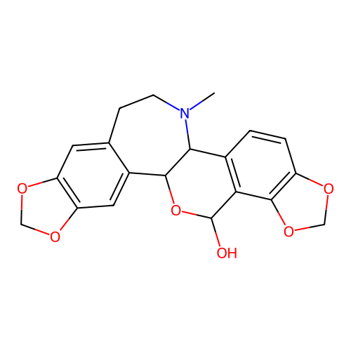 Isorheagenine structure