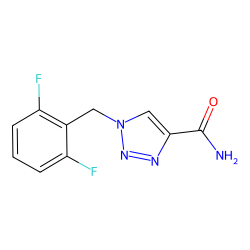 Rufinamide structure