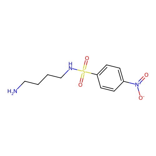 N-(4-氨基丁基)-4-硝基苯磺酰胺 structure