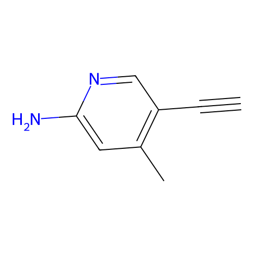 5-Ethynyl-4-methylpyridin-2-amine structure