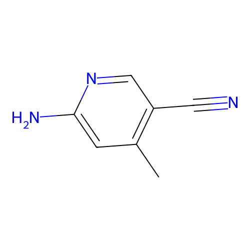 6-Amino-4-methylnicotinonitrile structure