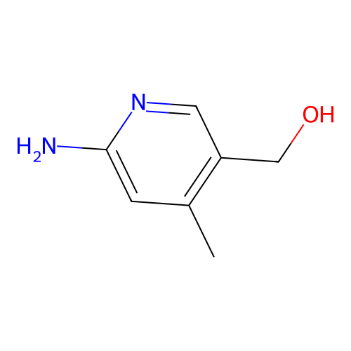 (6-Amino-4-methylpyridin-3-yl)methanol structure