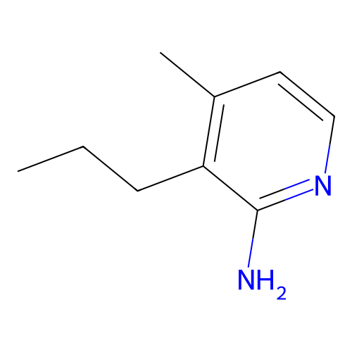 4-Methyl-3-propylpyridin-2-amine structure
