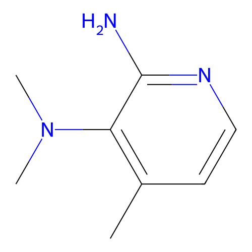 3-N,3-N,4-trimethylpyridine-2,3-diamine structure