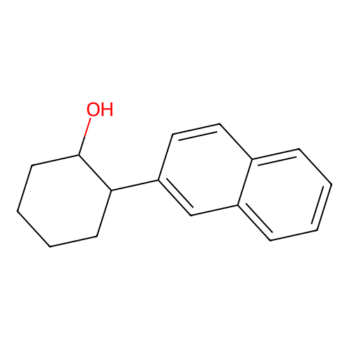Cyclohexanol, 2-(2-naphthalenyl)- structure