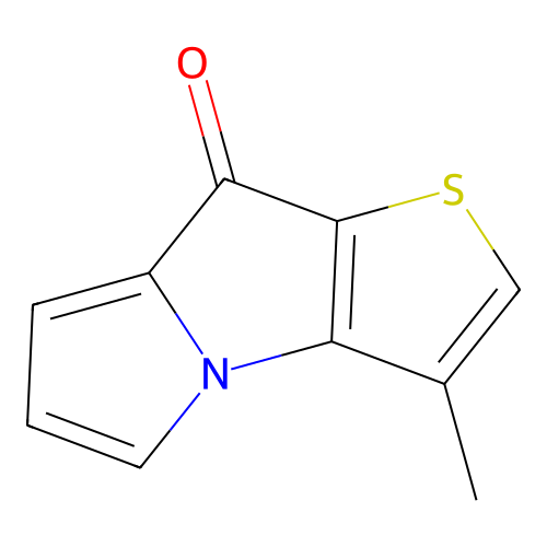 3-Methyl-8H-thieno[2,3-b]pyrrolizin-8-one structure