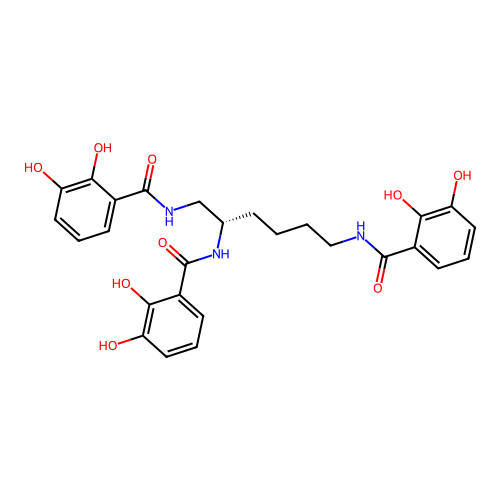Myxochelin C structure