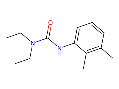 1,1-Diethyl-3-(2,3-xylyl)urea structure