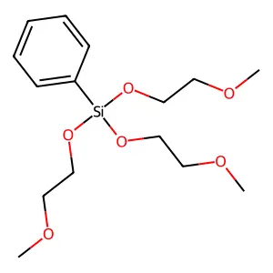 6-(2-甲氧基乙氧基)-6-苯基-2,5,7,10-四氧杂-6-硅杂十一烷 structure