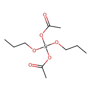 醋酸与硅酸(H4SiO4)二丙酯的酸酐(2:1) structure