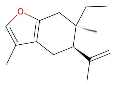 Isogermafurene structure