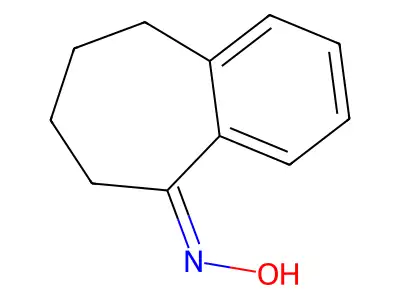 N-(6,7,8,9-tetrahydrobenzo[7]annulen-5-ylidene)hydroxylamine structure