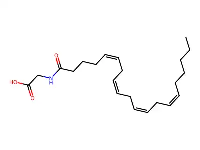 N-花生四烯酰甘氨酸 structure