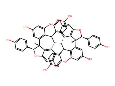 Hopeaphenol structure