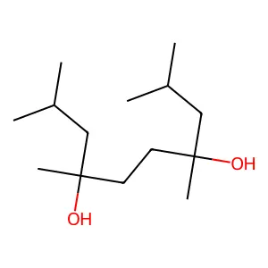 2,4,7,9-Tetramethyldecane-4,7-diol structure