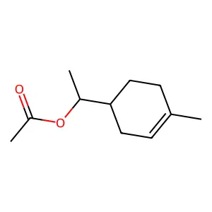 3-Cyclohexene-1-methanol, alpha,4-dimethyl-, 1-acetate structure